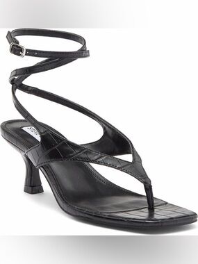 Steve Madden Rayger Ankle Strap Kitten Heel Sandal